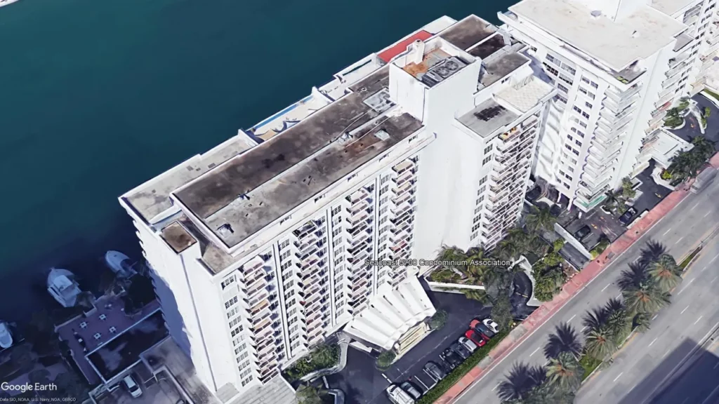 Exterior of Seacoast 5700, completed roof engineering project