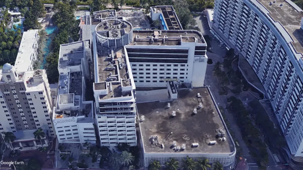 Exterior view of the The Ritz Carlton South Beach, completed design engineering project